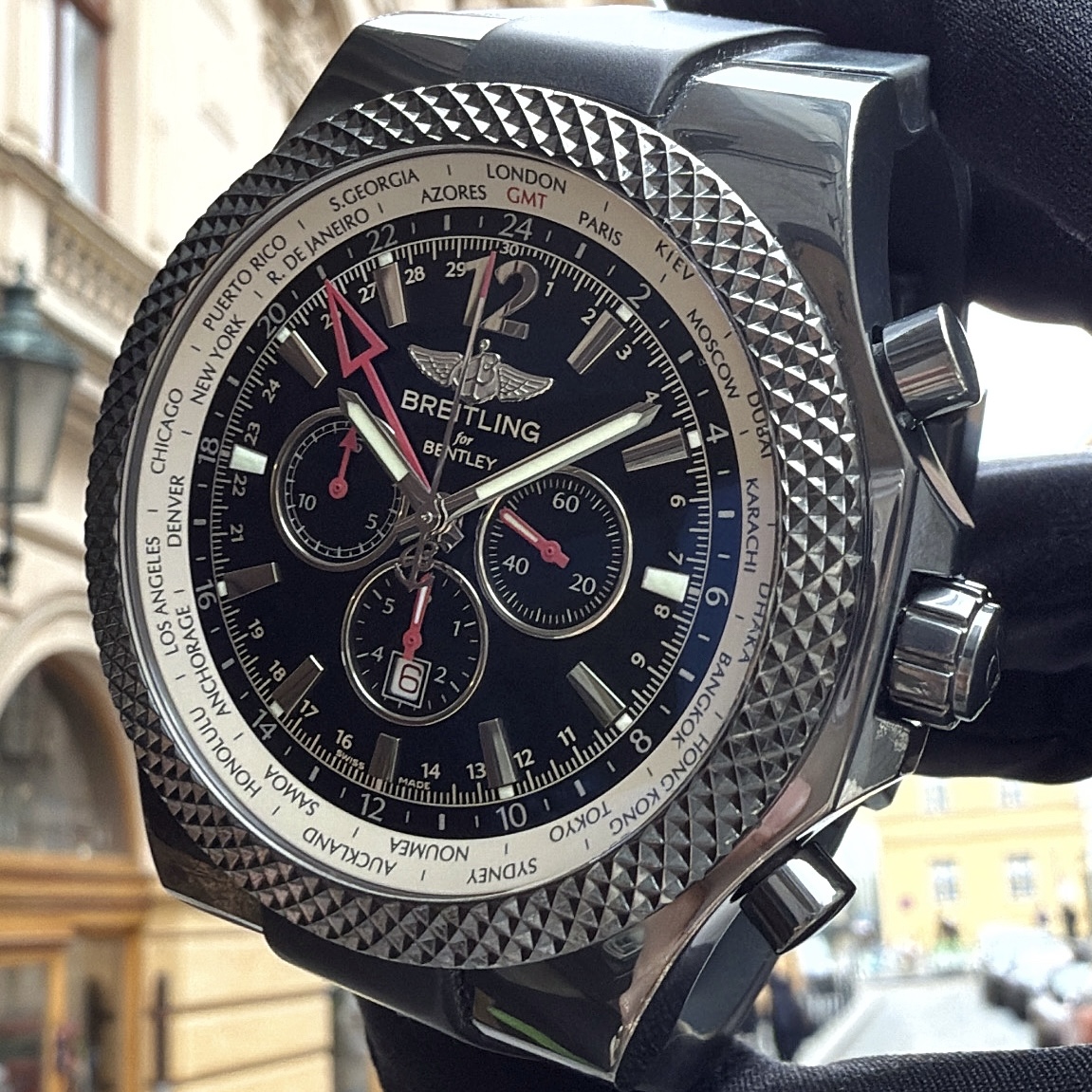 Breitling Bentley GMT Midnight - M47362