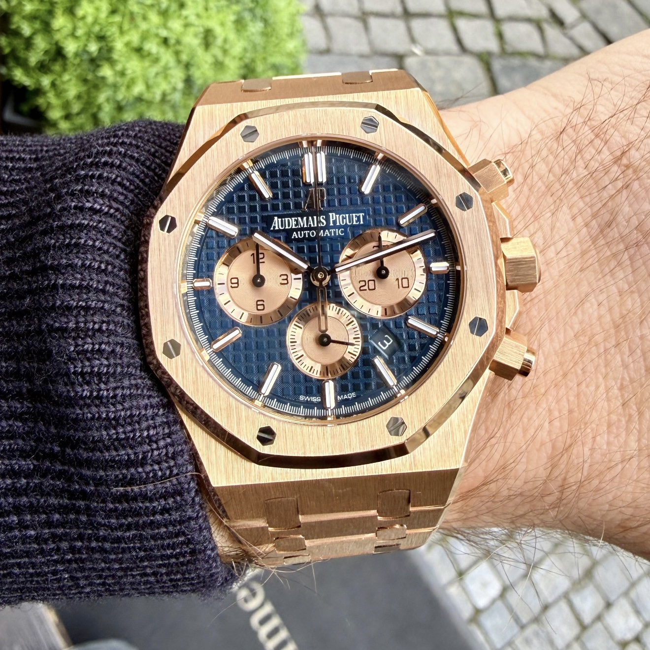 Audemars Piguet Royal Oak Chronograph Rose Gold