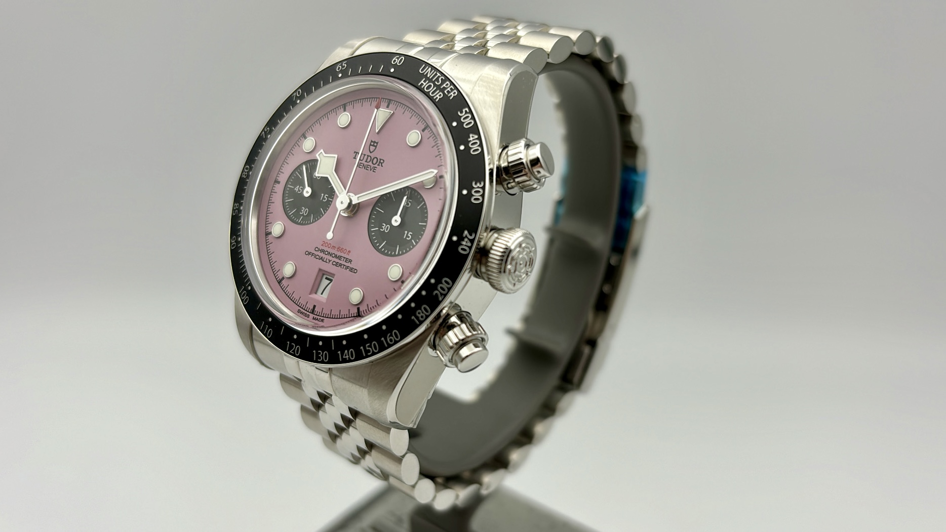 Tudor Black Bay Chrono Pink - Inter Miami STICKERS - 79360N