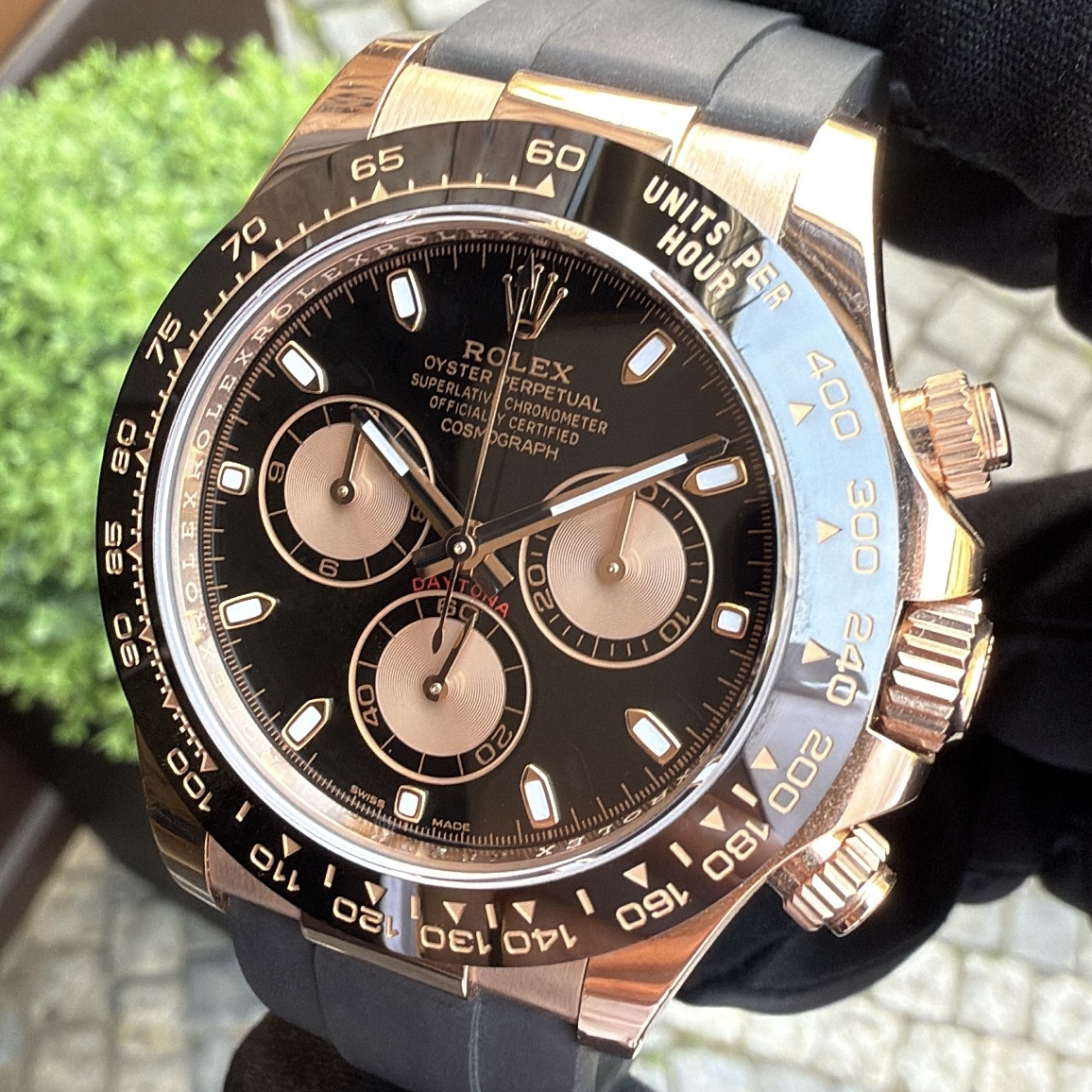 Rolex Daytona 18k Rose Gold