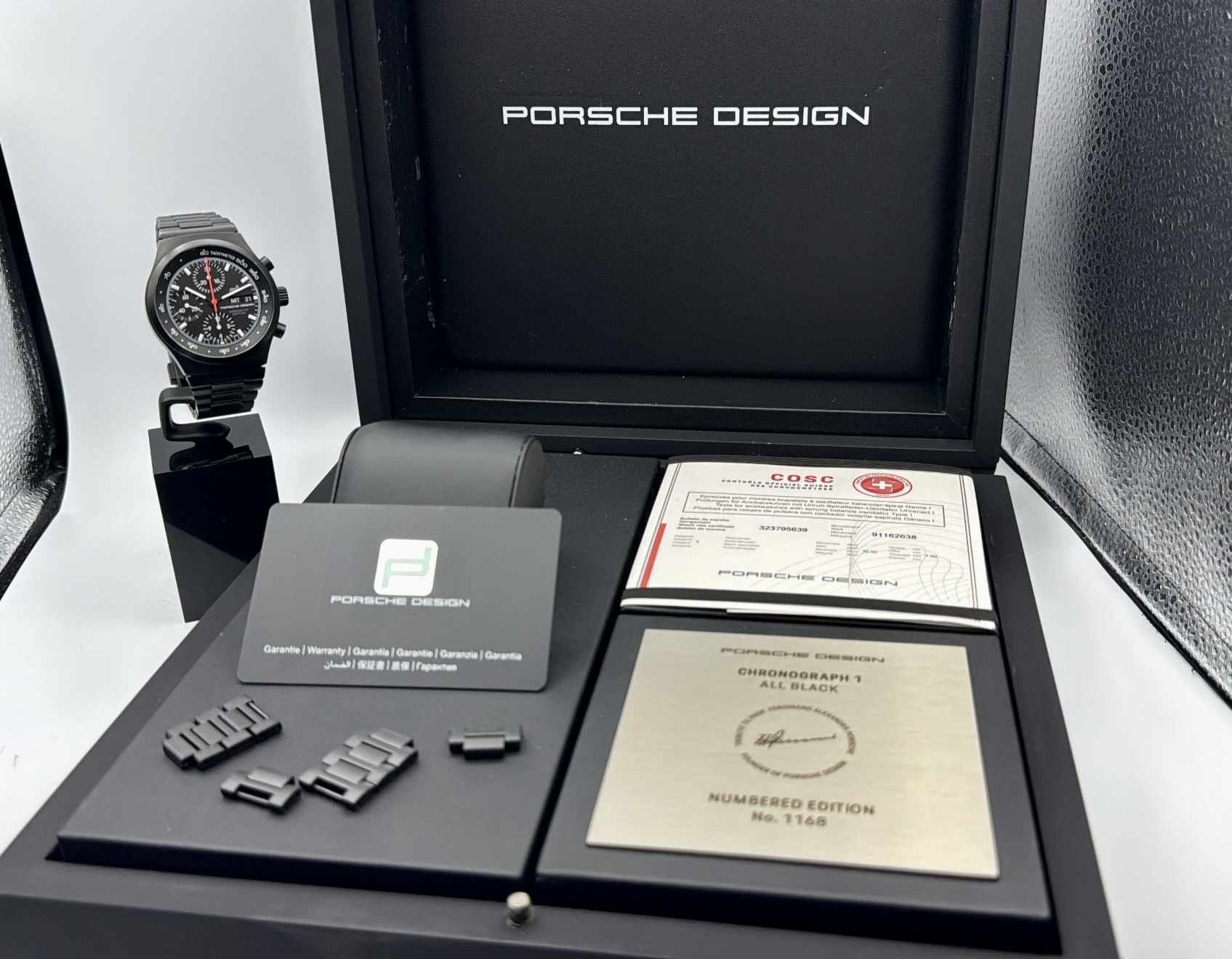 Porsche Design Titanium All Black Numbered Edition