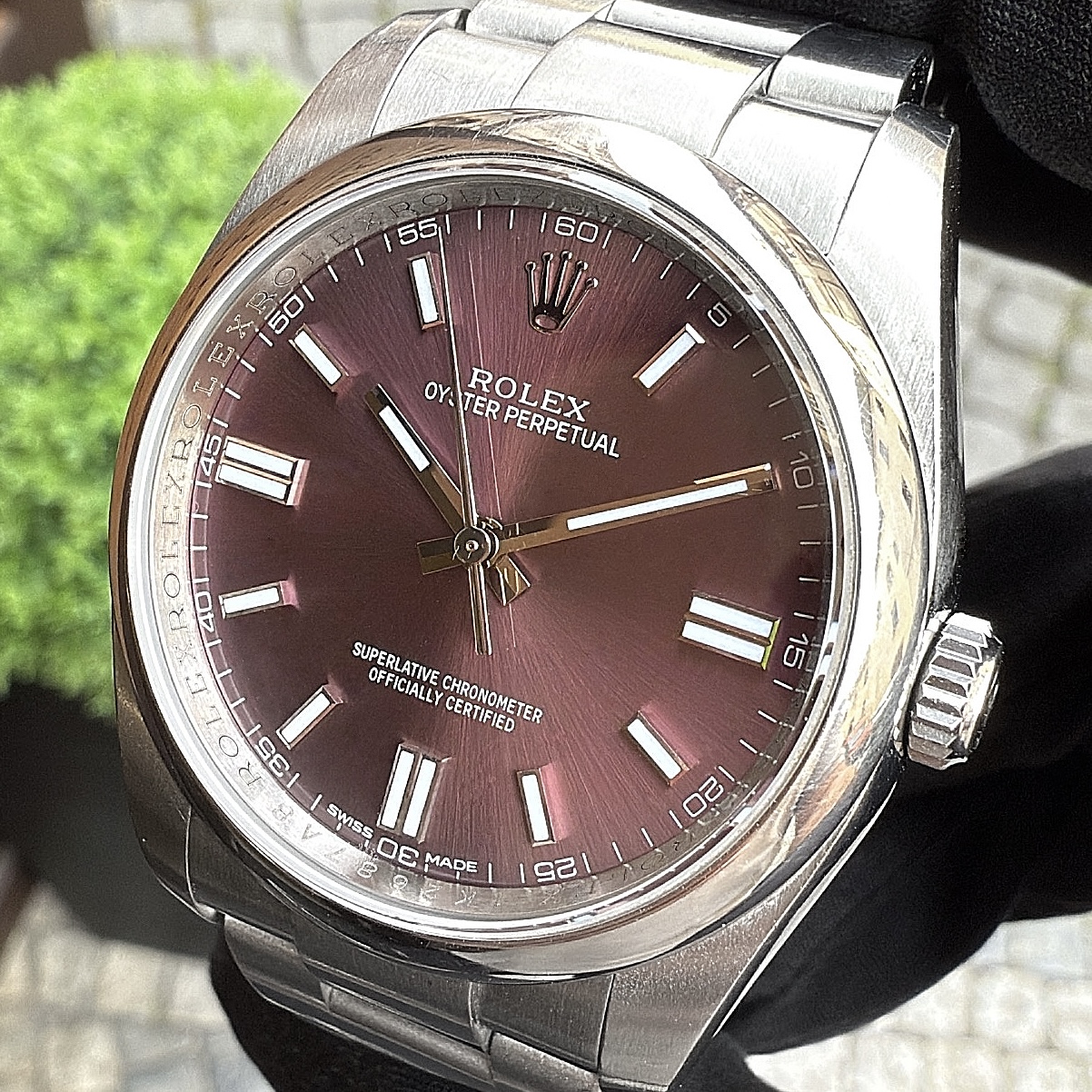 Rolex Oyster Perpetual 36 Purple