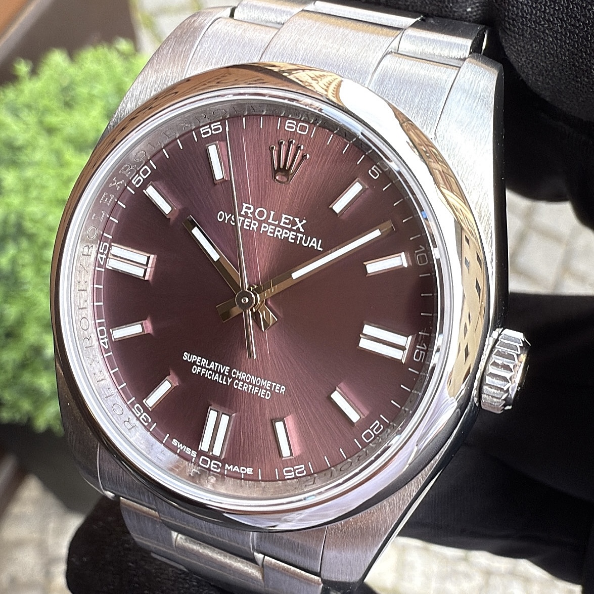 Rolex Oyster Perpetual 36 Purple
