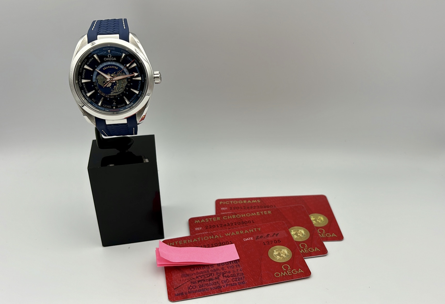 Omega Seamaster Aqua Terra Worldtimer 150m