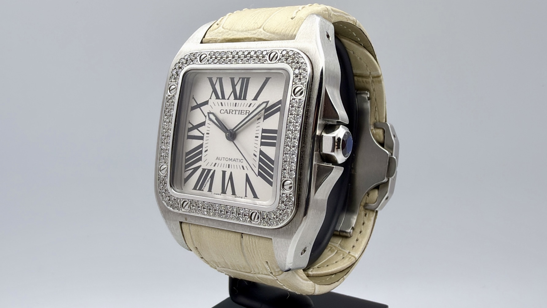 Cartier Santos 100 XL Diamonds