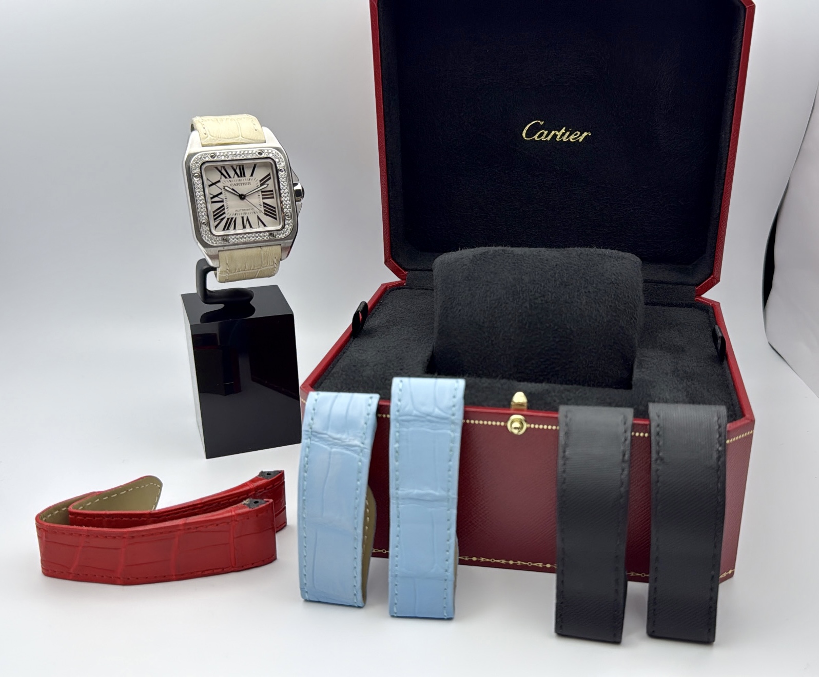Cartier Santos 100 XL Diamonds